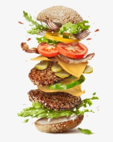 Burger - Burger Png, Transparent Png, Free Download