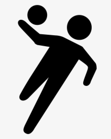 The Icon Is A Picture Of Someone Playing Handball - Hand, HD Png Download, Free Download