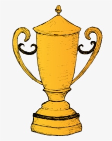 Trophy Drawing 6 1 - Trophy, HD Png Download, Free Download