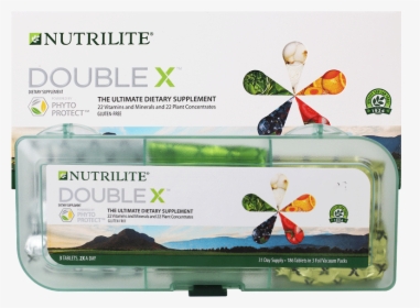 Double X Nutrilite Competitive, HD Png Download, Free Download