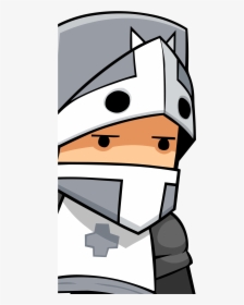 Open-faced Gray Knight - Castle Crashers Custom Characters, HD Png Download, Free Download