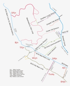 1000px-bcn Canal Map Wednesbury Oak Svg - Map, HD Png Download, Free Download
