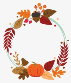 My Favorite Fall Wreath Print & Cut File, HD Png Download, Free Download