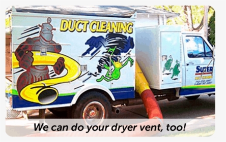 Image Of Duct Truck With Vacuum Hoses Inflated - Compact Van, HD Png Download, Free Download