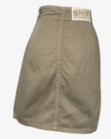 Beige Fitted Pencil Mini Skirt By Bongo - Miniskirt, HD Png Download, Free Download