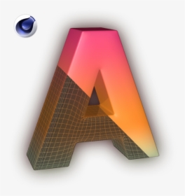 Model Font Cinema 4d Plugin Icon - Triangle, HD Png Download, Free Download