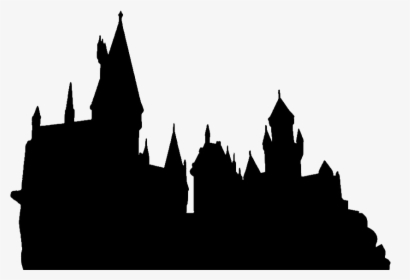 Harry Potter Castle Silhouette, HD Png Download, Free Download