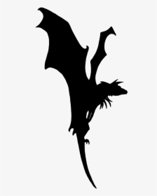 The Wizarding World Of Harry Potter Train2game Clip - Harry Potter Dragon Silhouettes No Background, HD Png Download, Free Download