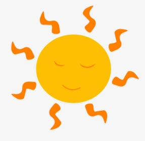 Sleeping Sun - Summer Sun, HD Png Download, Free Download