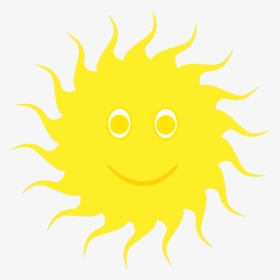 Sun Image Smiling - Illustration, HD Png Download, Free Download