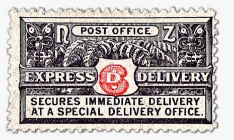 Special Delivery Stamp Png, Transparent Png, Free Download