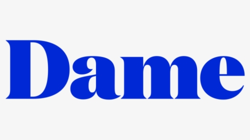 Dame-logo - Electric Blue, HD Png Download, Free Download
