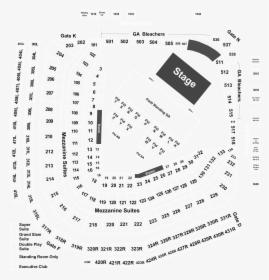 Hella Mega Tour Wrigley Seating Chart, HD Png Download, Free Download