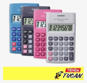 Calculadora Casio Hl 815 Bk D/bolsillo 8 Dgt"  Title="calculadora - Calculator, HD Png Download, Free Download