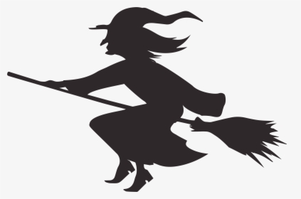 Free Halloween Silhouette Clipart Picture Free Download - Halloween Witch Silhouettes, HD Png Download, Free Download