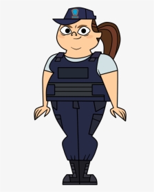 Just A Bulletproof Vest She"s Wearing - Total Drama Macarthur, HD Png Download, Free Download