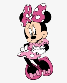 Minnie Mouse With Pink Dress, HD Png Download, Free Download