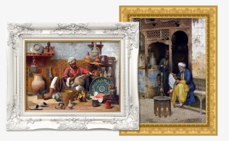 Arabic Paintings - Discart L Atelier De Poterie, HD Png Download, Free Download