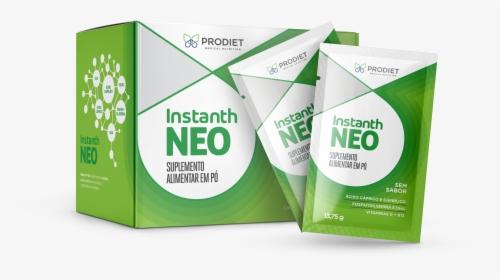 Prd152 Redesign Embalagens Instanth Neo Caixa Sache - Instanth Neo, HD Png Download, Free Download