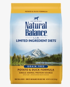 Limited Ingredient Diets® Potato & Duck Dry Dog Formula - Natural Balance Dog Food Duck, HD Png Download, Free Download