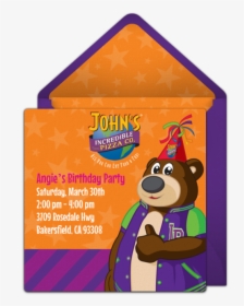 Birthday John's Incredible Pizza, HD Png Download, Free Download