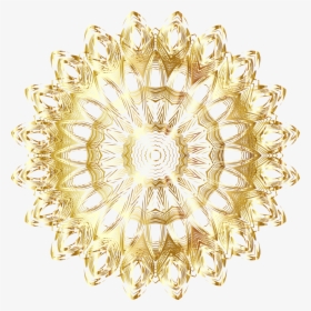 Gold Mandala Png - Gold Mandala No Background, Transparent Png, Free Download