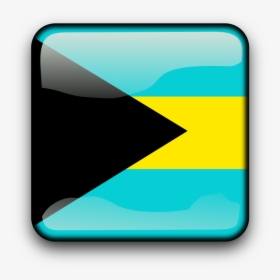 Country Flag - Bandera De Bahamas En Png, Transparent Png, Free Download