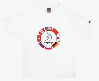 Image Of Country Flag Tee - Circle, HD Png Download, Free Download
