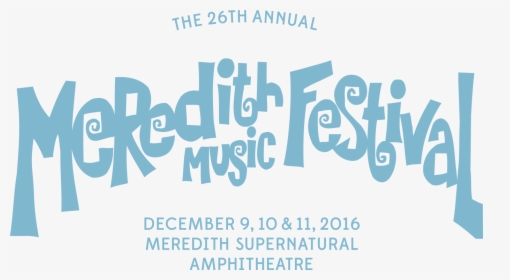 Mmf2016 - Meredith Music Festival Logo, HD Png Download, Free Download
