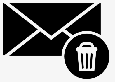 Envelope With A Recycle Bin Symbol - Envelope Icon, HD Png Download, Free Download