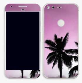 Pink Palm Tree Skin Pixel - Skin Handyhüllen, HD Png Download, Free Download