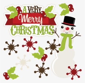 Christian Merry Christmas Clipart Png Download Merry - Cute Merry Christmas Clip Art, Transparent Png, Free Download