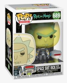 Funko Pop Animation Rick & Morty - Funko Pop Space Suit Rick, HD Png Download, Free Download