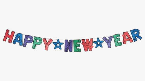 Happy New Year Transparent Banner, HD Png Download, Free Download