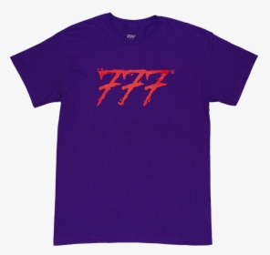 Image Of Red 777 Purple T-shirt - Active Shirt, HD Png Download, Free Download