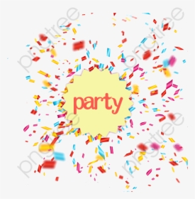 Confeti Dorado Png - Transparent Background Celebration Clip Art, Png Download, Free Download