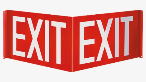 Exit Stand-out Sign - Parallel, HD Png Download, Free Download