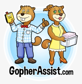 Gopher , Png Download - Cartoon, Transparent Png, Free Download