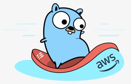 Gopher - Aws Golang, HD Png Download, Free Download