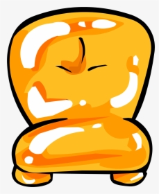 Orange Inflatable Chair - Inflatable Chair Clipart, HD Png Download, Free Download