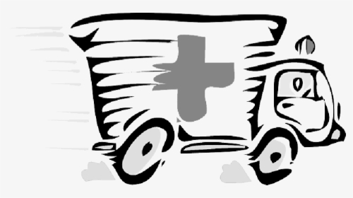 Red, Cross, Car, Doctor, Nurse, Cartoon, Paramedic - Medical Emergency, HD Png Download, Free Download