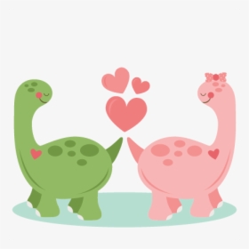 #dinosaurios #amor #enamorados #freetoedit - Dinosars In Love, HD Png Download, Free Download