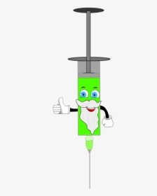 Syringe Clip Art Vaccination Free Photo - Health, HD Png Download, Free Download