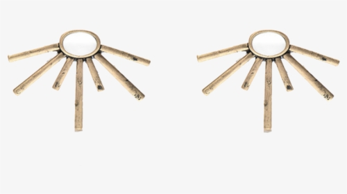 Sun Ray Earrings, HD Png Download, Free Download