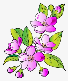 Flowers Drawing Flower Free Photo - Frühling Bilder Clipart, HD Png Download, Free Download