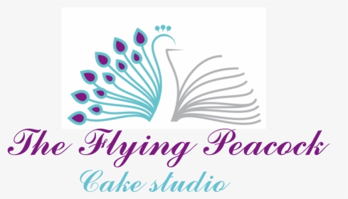 Logo Design By Mnz Agencia For The Flying Peacock Cake, HD Png Download, Free Download