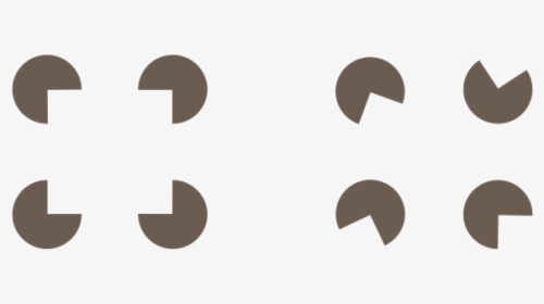 Gestalt Perception - Pacman - Gestalt Clipart, HD Png Download, Free Download