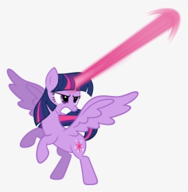 Purple Clipart Light Saber - Mlp Twilight Attack, HD Png Download, Free Download