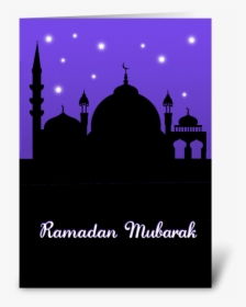 Mosque Greeting Card - Mosque, HD Png Download, Free Download