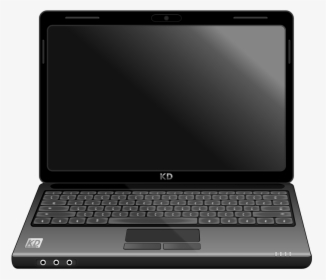 Black Laptop Clipart, HD Png Download, Free Download